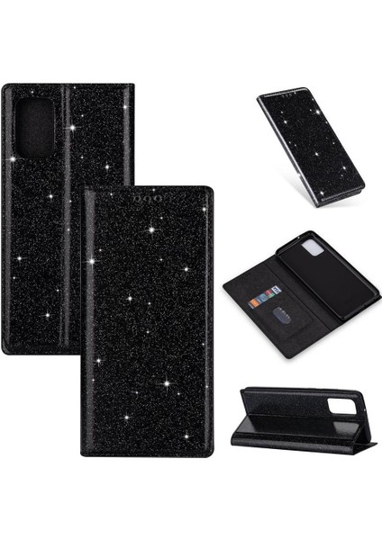 Glitter Flip Case Samsung Galaxy A52 5G/A52S 5g Flip Case Cüzdan Kart (Yurt Dışından)