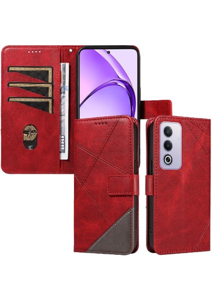 Oppo A3 Pro 5g Deri Telefon Koruma Kılıfı ve Kart Yuvası Için Flip Case (Yurt Dışından)