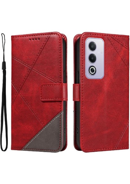 Oppo A3 Pro 5g Deri Telefon Koruma Kılıfı ve Kart Yuvası Için Flip Case (Yurt Dışından)