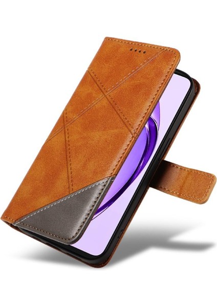 Oppo A3 Pro 5g Deri Telefon Koruma Kılıfı ve Kart Yuvası Için Flip Case (Yurt Dışından)