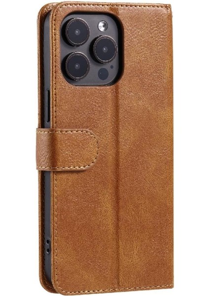 Xiaomi Poco M6 4g 6 Kart Yuvaları Için Flip Case Pu Deri Cüzdan Kickstand (Yurt Dışından)