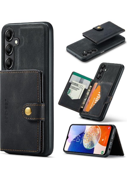 Samsung Galaxy A14 Cardholder Magsafe Ayrılabilir Manyetik Tasarım Için Kılıf (Yurt Dışından)