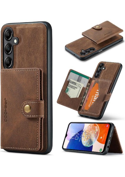 Samsung Galaxy A14 Cardholder Magsafe Ayrılabilir Manyetik Tasarım Için Kılıf (Yurt Dışından)