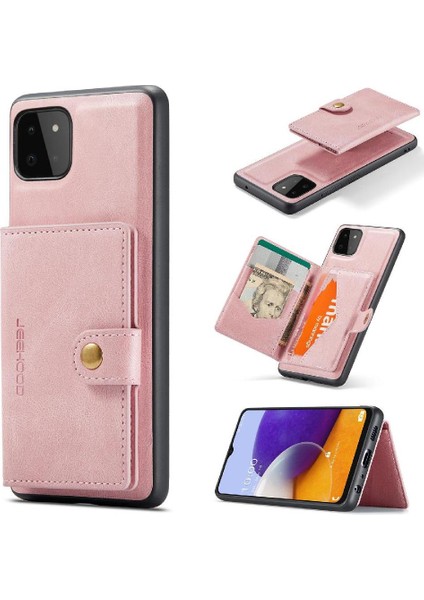 Samsung Galaxy A22 5g Cardholder Magsafe Ayrılabilir Manyetik Kılıf (Yurt Dışından)