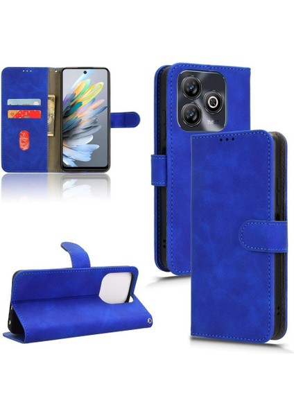 Zte Blade A75 4g Kart Yuvaları Için Flip Case Tutucu Kickstand Cüzdan Yan (Yurt Dışından)