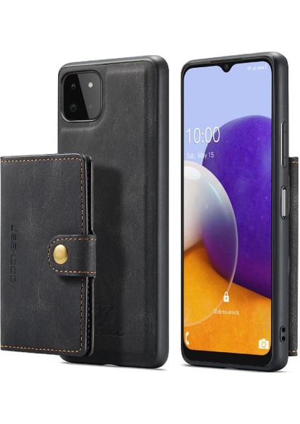 Samsung Galaxy A22 5g Cardholder Magsafe Ayrılabilir Manyetik Kılıf (Yurt Dışından)