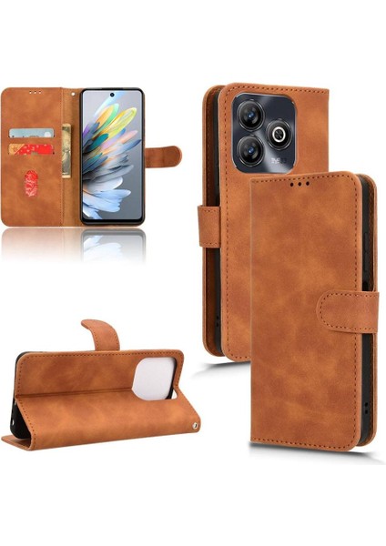 Zte Blade A75 4g Kart Yuvaları Için Flip Case Tutucu Kickstand Cüzdan Yan (Yurt Dışından)