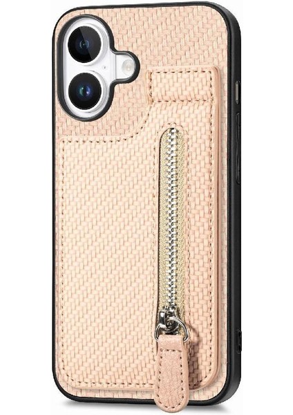 IPhone 16 Için Kılıf Standı Fermuar Manyetik Araç Montaj Crad Yuvası Cüzdan (Yurt Dışından) fiyatları