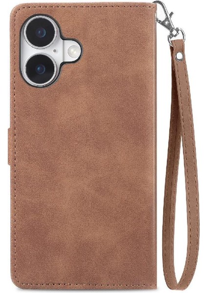 IPhone 16 Için Flip Case Artı Cüzdan Çok Renkli Çoklu Kart Yuvası Iş (Yurt Dışından)