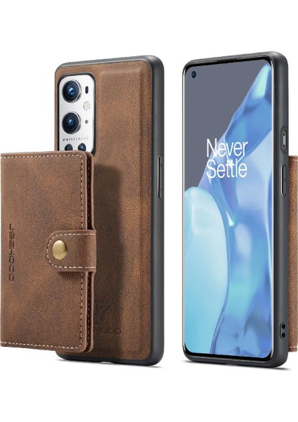 Oneplus 9 Pro Için Kılıf Standı Ayrılabilir Manyetik Tasarım Cardholder Magsafe (Yurt Dışından)