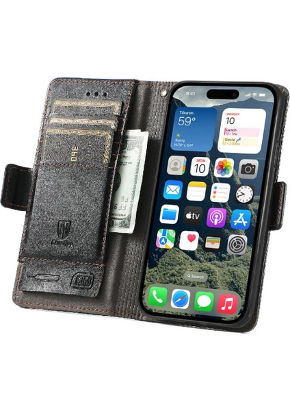 IPhone 16 Ekleme Cüzdan Çok Renkli Iş Çoklu Kart Yuvası (Yurt Dışından) indirimleri