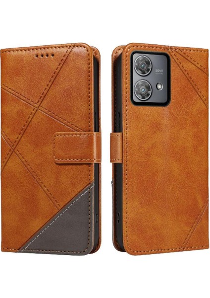Motorola Kenar 40 Neo ve Kart Yuvası Yüksek Kaliteli Deri Çanta Için Flip Case (Yurt Dışından) fiyatları