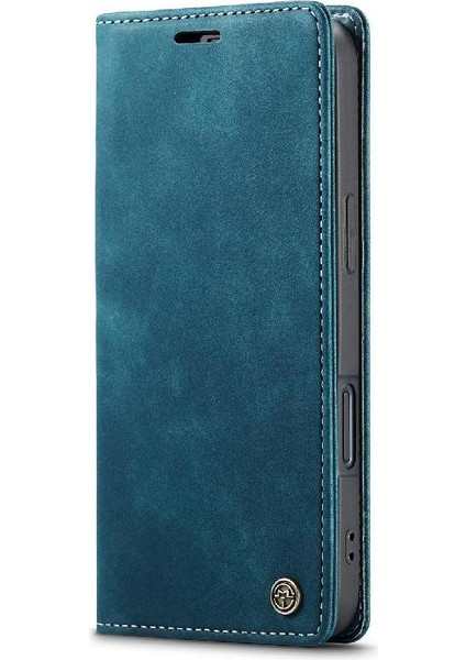 IPhone 16 Için Flip Case Artı Manyetik Kapatma Darbeye Vaka Kart Yuvası Pu (Yurt Dışından)
