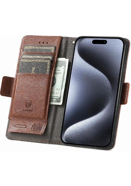 Iphone 16 Için Kılıf Pro Max Ekleme Cüzdan Çok Renkli Iş Çoklu Kart (Yurt Dışından)