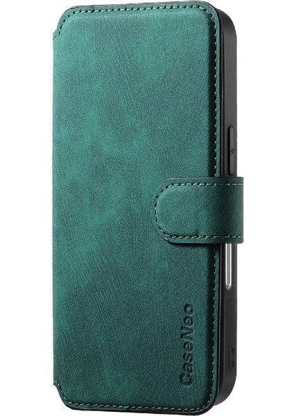 Iphone 16 Için Flip Case Artı Kart Standı Cüzdan Mıknatıs Koruyucu Malzeme (Yurt Dışından)