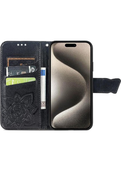 Iphone 16 Için Kılıf Pro Kelebek Kanat Çok Renkli Cüzdan Iş (Yurt Dışından)