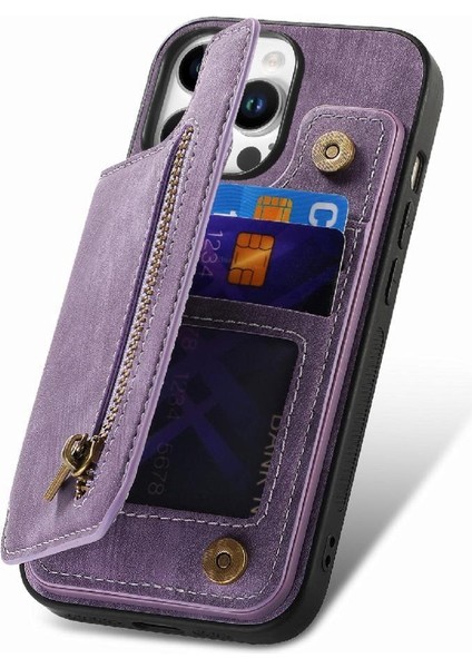 Iphone 16 Için Kılıf Pro Max Standı Fonksiyonu Katlanabilir Arka Kapak Vintage (Yurt Dışından)