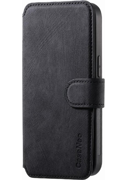 Iphone 16 Için Flip Case Pro Max Cüzdan Kart Standı Mıknatıs Koruyucu Retro (Yurt Dışından)