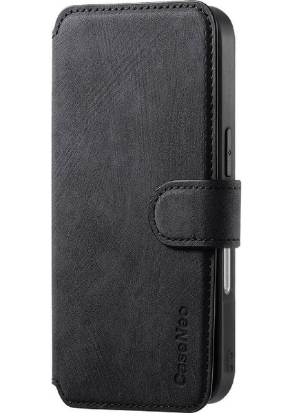 Iphone 16 Için Flip Case Retro Kart Standı Mıknatıs Koruyucu Malzeme Cüzdan (Yurt Dışından) fırsatları