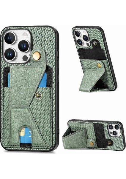 Iphone 16 Için Kılıf Pro Max Manyetik Tasarım Standı Fonksiyon Braketi (Yurt Dışından)