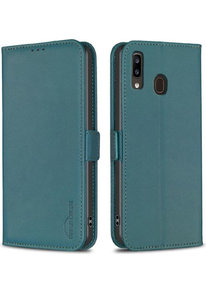 Samsung Galaxy A20 Için Flip CASE/A30 Kickstand Darbeye Tpu Iç Kabuk (Yurt Dışından)