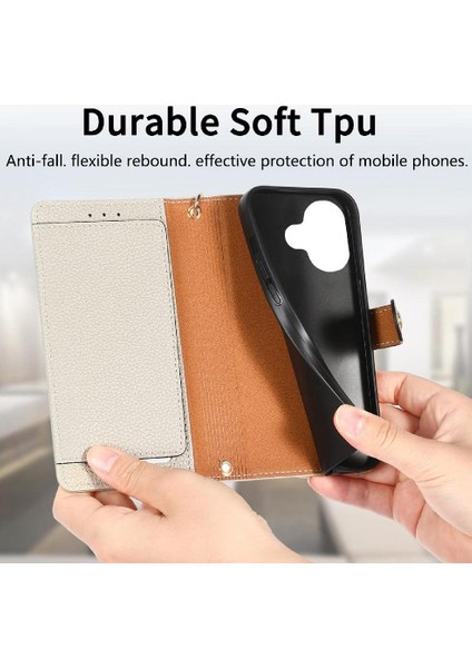 Iphone 16 Için Kılıf Aşk Cüzdan Kordon Deri Çanta Fermuar (Yurt Dışından) fırsatları