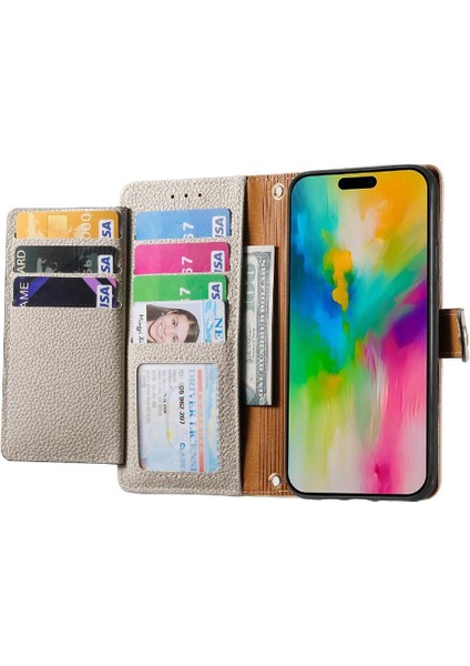 Iphone 16 Için Kılıf Aşk Cüzdan Kordon Deri Çanta Fermuar (Yurt Dışından) indirimleri
