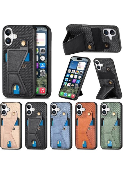 Iphone 16 Için Kılıf Braketi Standı Fonksiyonu Kart Sahibi Manyetik Tasarım (Yurt Dışından) modelleri