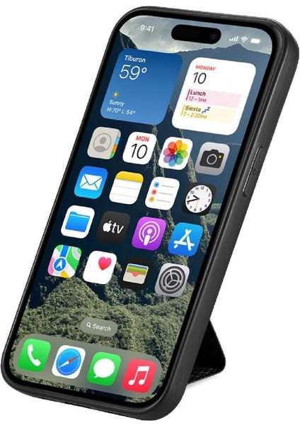 Iphone 16 Için Kılıf Braketi Standı Fonksiyonu Kart Sahibi Manyetik Tasarım (Yurt Dışından) fırsatları