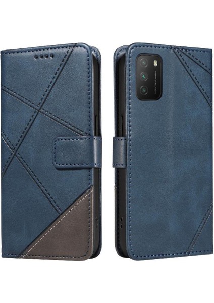 Elmas Dikiş Deri ile Xiaomi Poco M3 ve Kart Yuvası Için Flip Case (Yurt Dışından) fiyatları