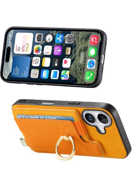 Iphone 16 Için Kılıf Cüzdan Magsafe Uyumlu Manyetik Halka Standı Tutucu (Yurt Dışından) indirimleri