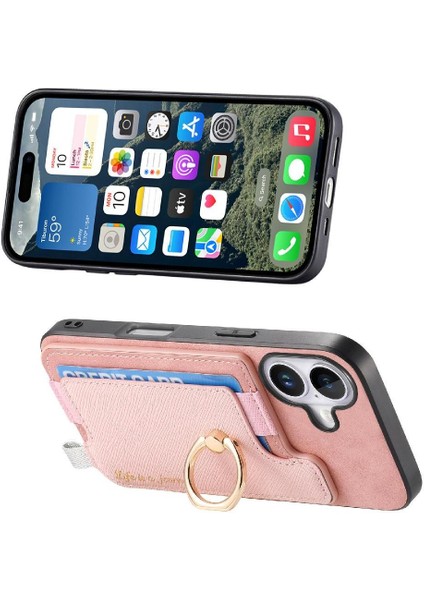 Iphone 16 Için Kılıf Cüzdan Magsafe Uyumlu Manyetik Halka Standı Tutucu (Yurt Dışından) fiyatları