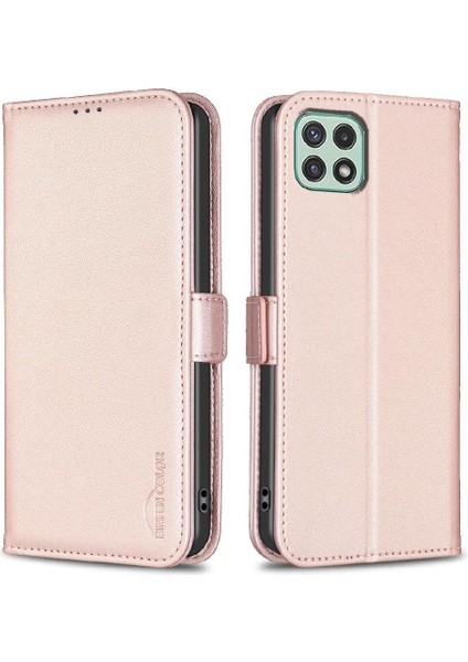 Samsung Galaxy A22 5g Manyetik Darbeye Tpu Iç Kabuk Pu Için Flip Case (Yurt Dışından) indirimleri