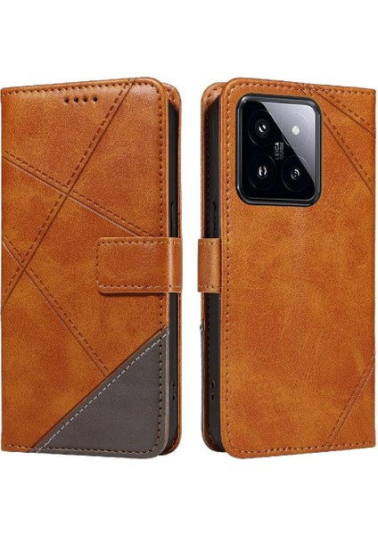 Xiaomi 14 Pro Deri Telefon Koruma Kılıfı Için Flip Case Yüksek Kalite ve (Yurt Dışından)