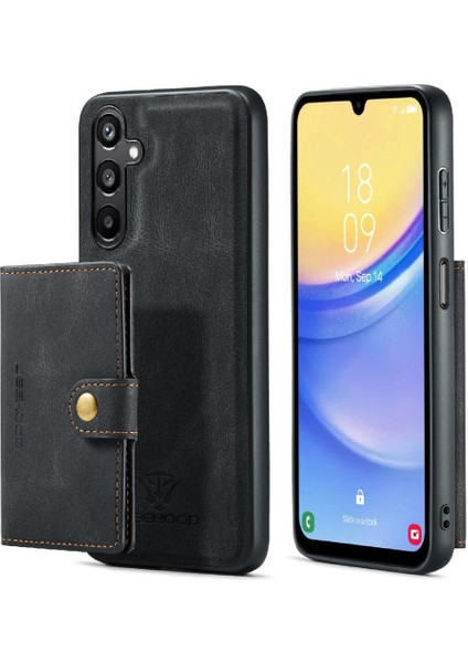 Samsung Galaxy A15 Kart Sahibi Magsafe Ayrılabilir Manyetik Tasarım Için Kılıf (Yurt Dışından)