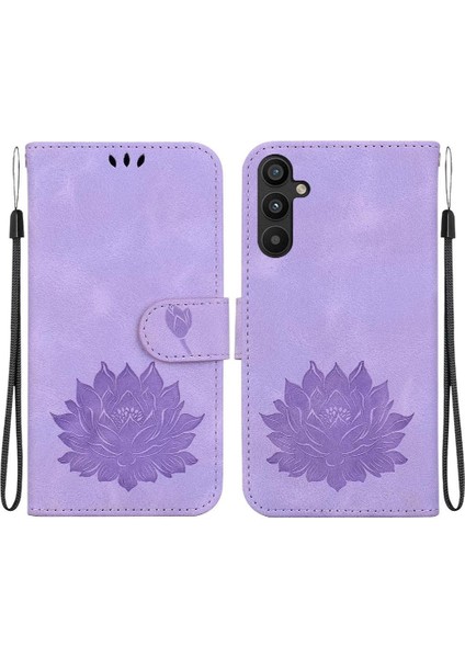 Samsung Galaxy A34 5g Cüzdan Kickstand Manyetik Kabartma Için Flip Case (Yurt Dışından)