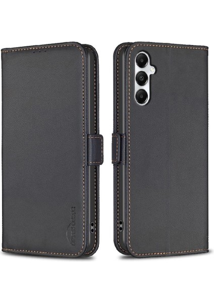 Samsung Galaxy A14 Için Flip Case 4g/5g Darbeye Tpu Iç Kabuk Pu Kart (Yurt Dışından)