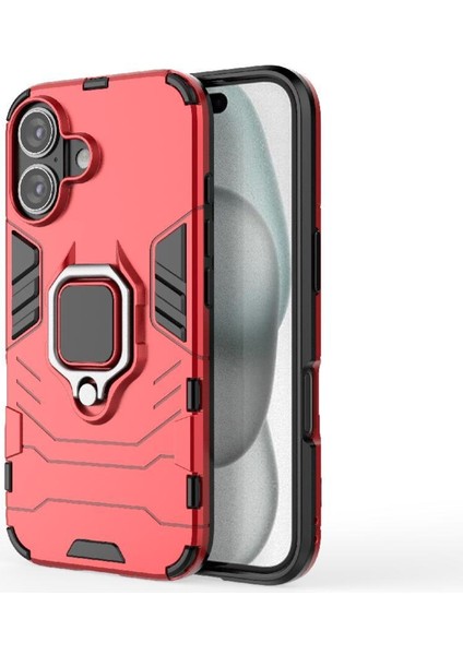 Halka Araba Montaj Kickstand Durumda IPhone 16 Için Askeri Sınıf Koruma Halkası (Yurt Dışından) fiyatları