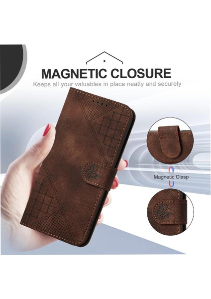 MY Boutique1 Xiaomi Redmi 13C 4g Için Flip Case ve Kredi Kartı Yuvası Yüksek Kaliteli Telefon (Yurt Dışından)