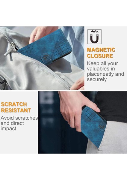 Xiaomi Redmi K70 Için Flip Case Yüksek Kalite Deri Telefon Kılıfı Kabartmalı (Yurt Dışından) fiyatları