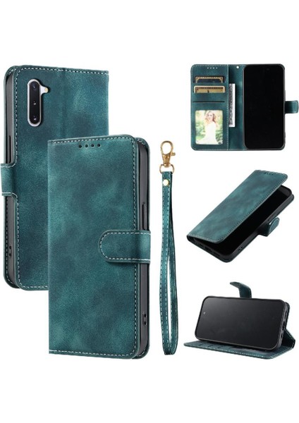 Samsung Galaxy Not 10 Için Flip Case Manyetik Kickstand Cüzdan Kart Yuvaları (Yurt Dışından)