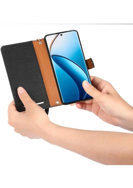 Realme 13 Pro Cüzdan Için Flip Case Darbeye Aşk Deri Kılıf Fermuar (Yurt Dışından) modelleri