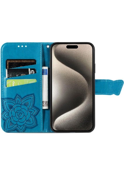 Iphone 16 Için Kılıf Pro Kelebek Kanat Çok Renkli Cüzdan Iş (Yurt Dışından)