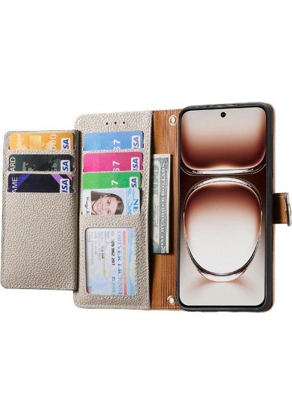 Oneplus Nord 4 Için Flip Case Darbeye Aşk Deri Kılıf Cüzdan Fermuar (Yurt Dışından) modelleri