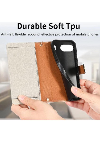 Oneplus Nord 4 Için Flip Case Darbeye Aşk Deri Kılıf Cüzdan Fermuar (Yurt Dışından) fırsatları