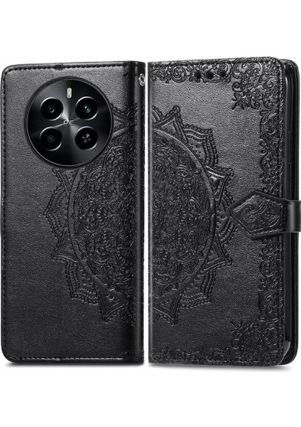 Realme 13 Pro Basit Iş Için Flip Case Kapak Darbeye Deri (Yurt Dışından)