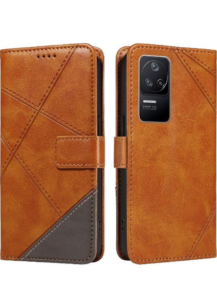 Xiaomi Poco F4 5g Için Flip Case ve Kart Yuvası Yüksek Kaliteli Deri Telefon (Yurt Dışından)