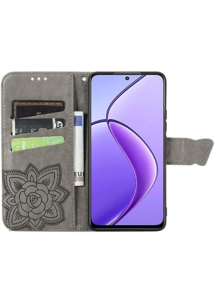 Realme 13 Kelebek Kanat Cüzdan Iş Için Kılıf Çok Renkli (Yurt Dışından)