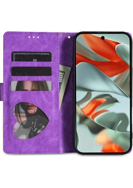 Google Piksel 9 Pro Xl Bilek Kayışı Kart Tutucu Kılıf Için Fermuar Cep Kılıfı (Yurt Dışından)