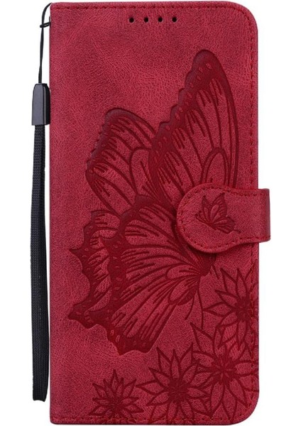 Xiaomi Poco M6 4g Için Flip Case Cüzdan Manyetik Closu Pu Deri Büyük Kart (Yurt Dışından)